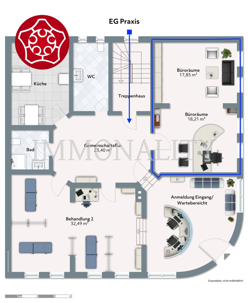 Exklusives Raumangebot - Co-Working Space